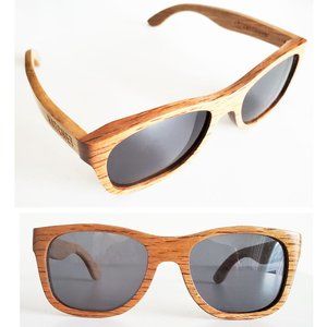 Hatchet Unisex Duwood Vancouver Wood Frame Sunglasses
